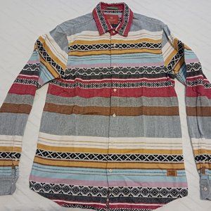 Nwot Scotch & Soda pattern shirt size s